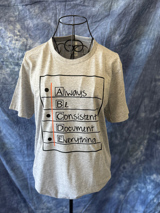 ABC's Of Human Resources T-Shirt - HR Shirt