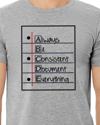 ABC's Of Human Resources T-Shirt - HR Shirt