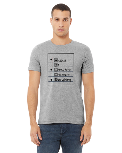ABC's Of Human Resources T-Shirt - HR Shirt