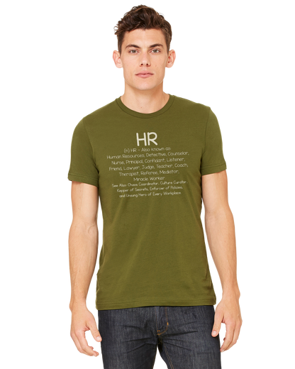 Human Resources Defined T-Shirt - HR Shirt