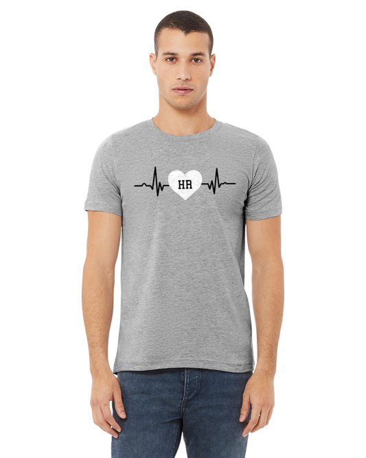 Human Resources Heartbeat T-Shirt - HR Heart Rate Shirt