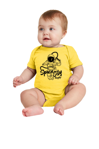 Infant Onesie Space City Rugby - Houston SaberCats - Rugby - Bodysuit  - Houston